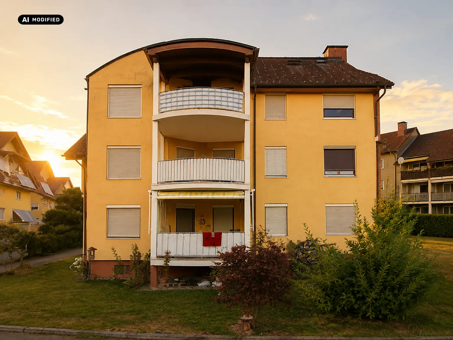 KI-bearbeitet – Außenansicht