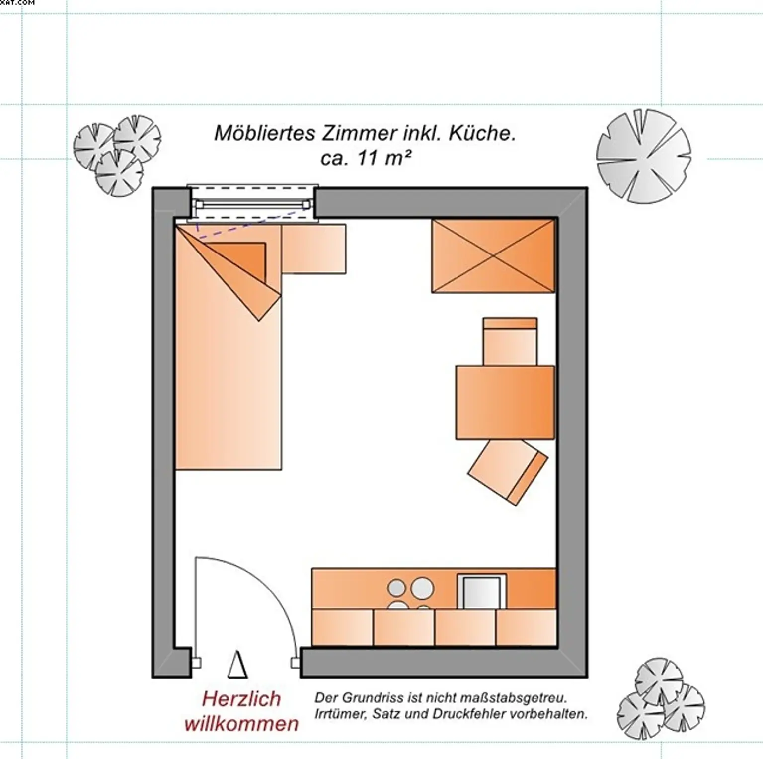 Einzelzimmer, Monteurzimmer oder Arbeiterzimmer mit PKW– Stellplatz in der aufstrebenden, Stadtgemeinde- Laakirchen.