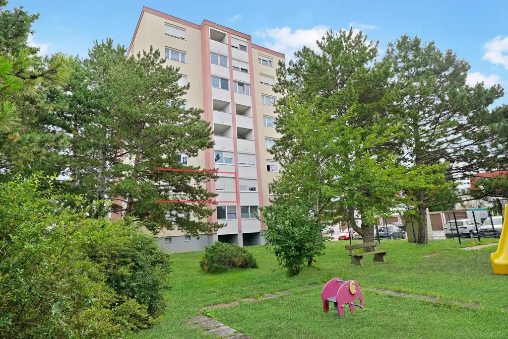 "Familien-Wohlfühloase: Grünblick, Kinderspielplatz in Anlage, Gedämmt (HWB:B)"