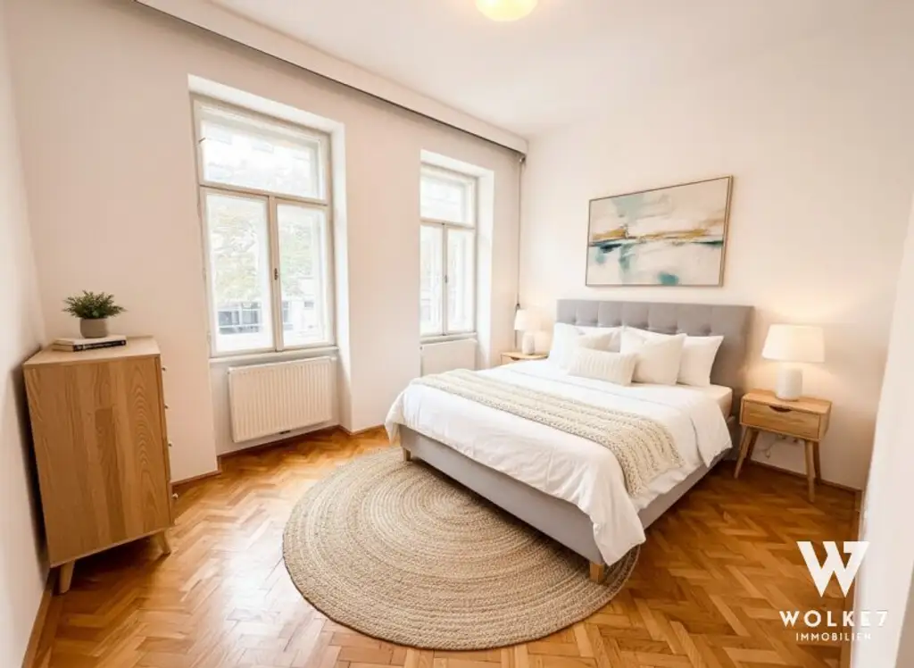 Altbauflair trifft optimale Raumaufteilung – 3,5-Zimmer-Wohnung in gepflegtem Stilhaus im Nibelungenviertel