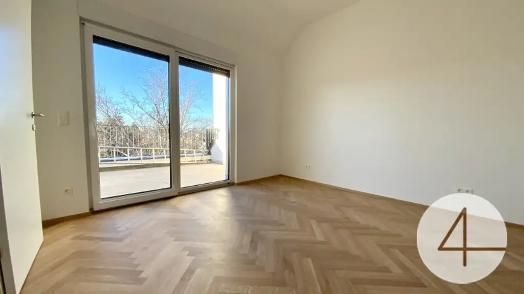 Wien Mitte in 11Min erreichbar -  2 Dachterrassen - vollklimatisiert - Top Infrastruktur - Tiefgaragenplätze