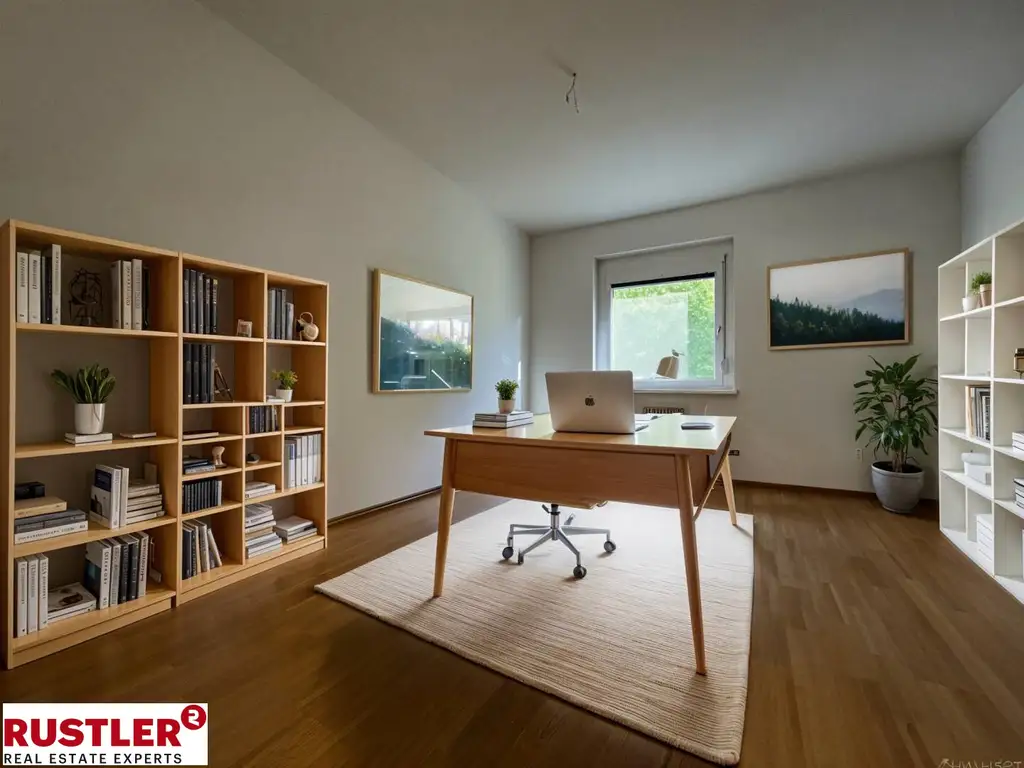 Wohnen zwischen den Schirmföhren mit Blick zum Husarentempel