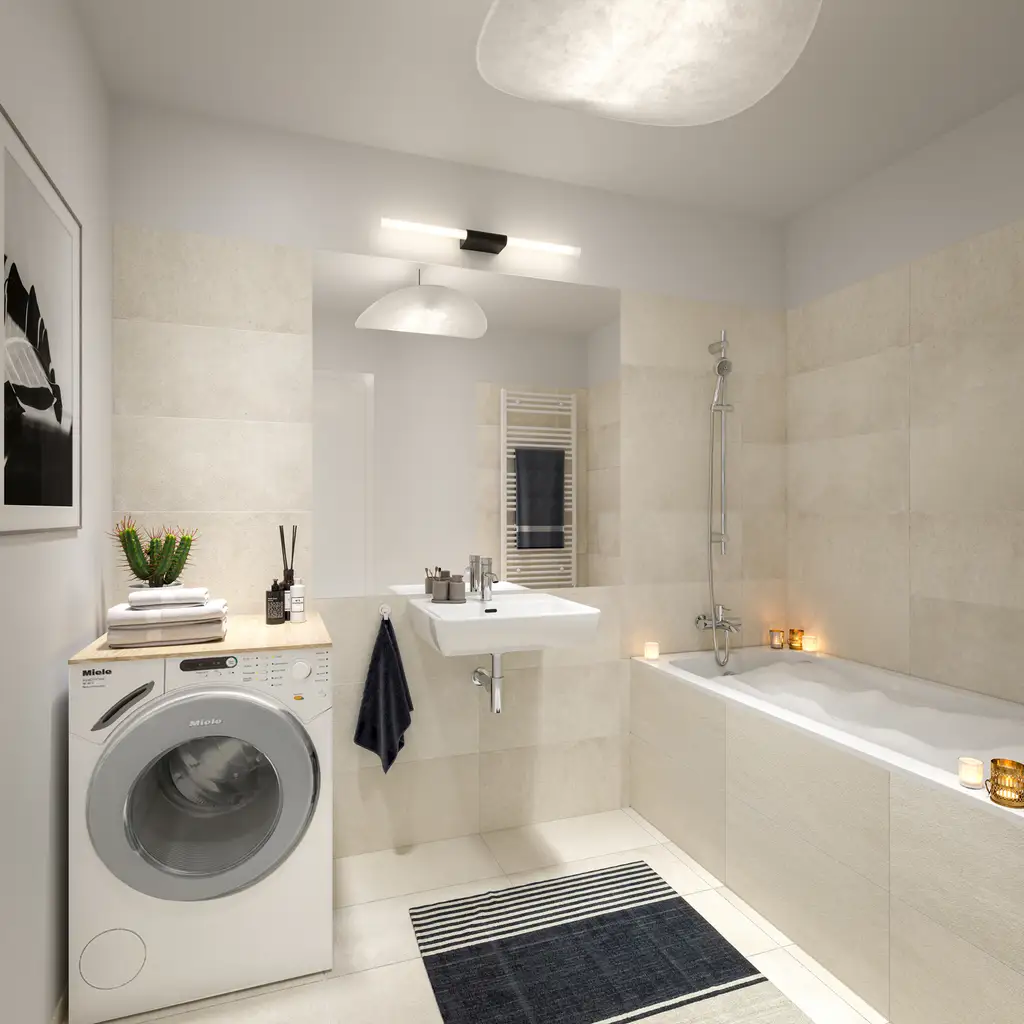 Traumhafte 2-Zimmer-Wohnung an der Alten Donau mit privatem Balkon |