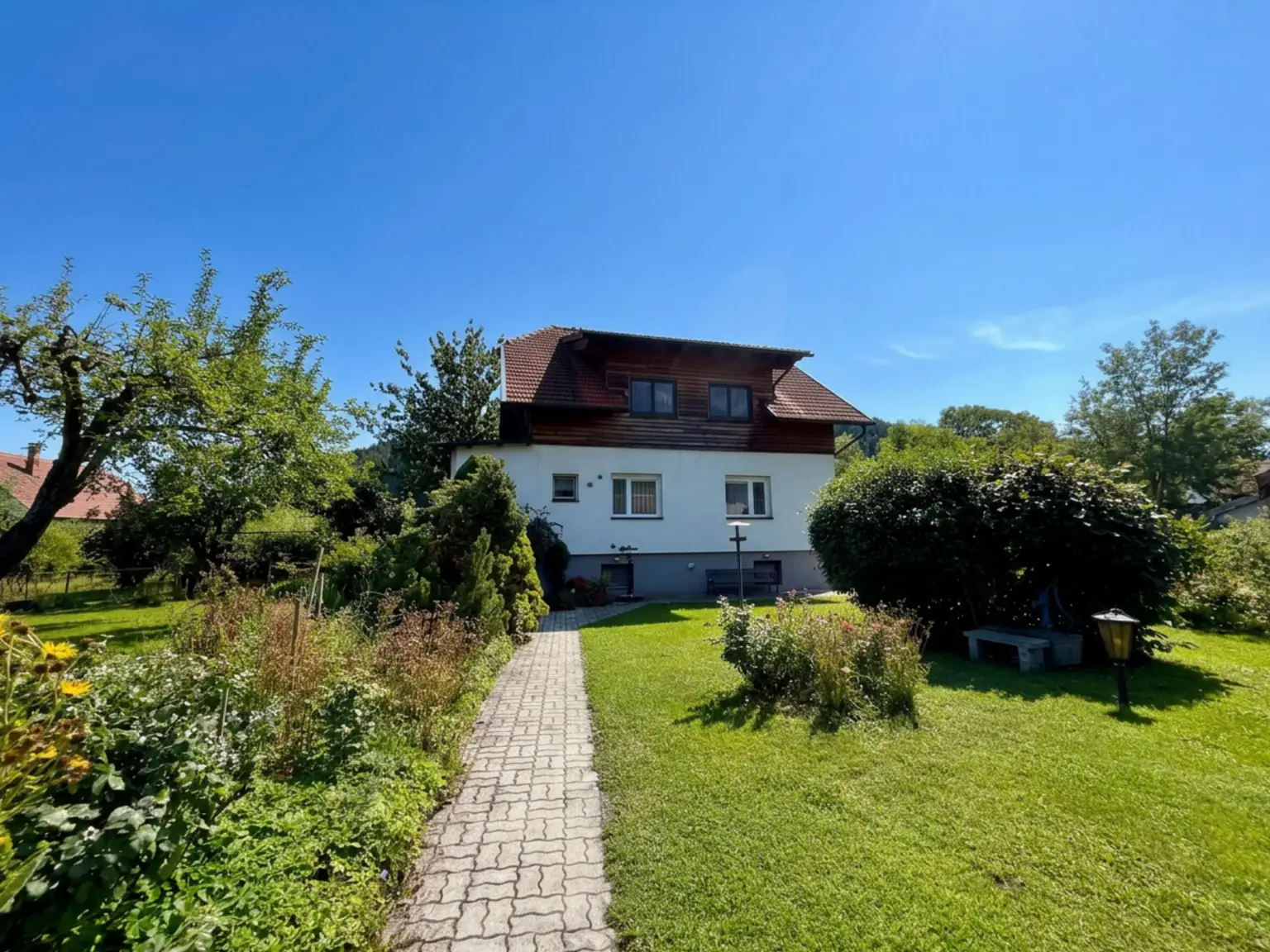 Vorderansicht Haus