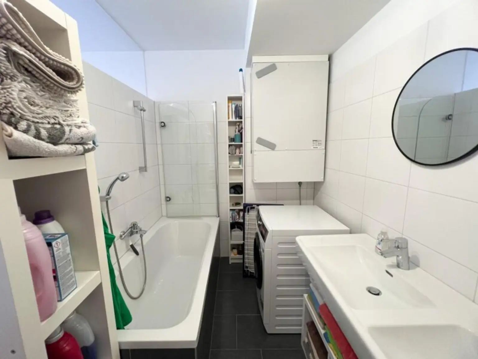 Badezimmer mit Badewanne