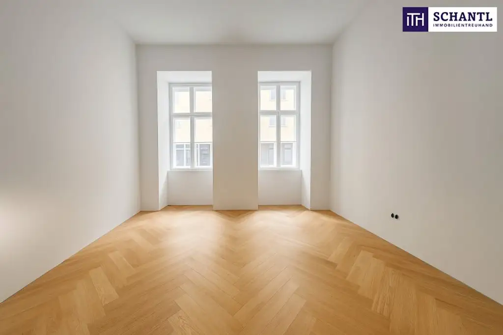 ++ Wohnen in Augartennähe ++ JETZT ZUSCHLAGEN UND WEIHNACHTEN IM NEUEN ZUHAUSE FEIERN + Erstklassig sanierte Altbauwohnung in ruhiger Seitenstraße in unmittelbarer Nähe zur U-Bahnstation Taborstraße + 2,5 Zimmer