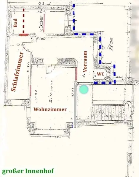 ++NEU++ ALTBAU-CHARME & Top-Lage!  2,5-Zimmer-Perle perfekt als Anlage beim Ebner-Eschenbach-Park!