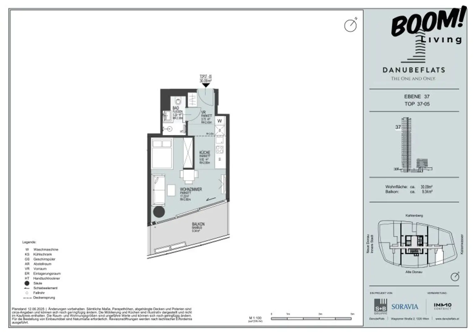 Danubeflats – Österreichs höchstes Wohnhochhaus mit atemberaubendem Ausblick, exklusivem Spa und urbanem Luxus direkt an der Neuen Donau