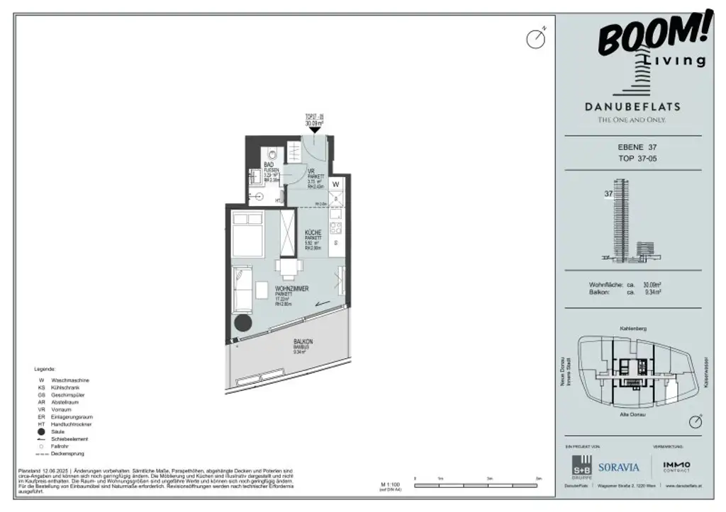 Danubeflats – Österreichs höchstes Wohnhochhaus mit atemberaubendem Ausblick, exklusivem Spa und urbanem Luxus direkt an der Neuen Donau