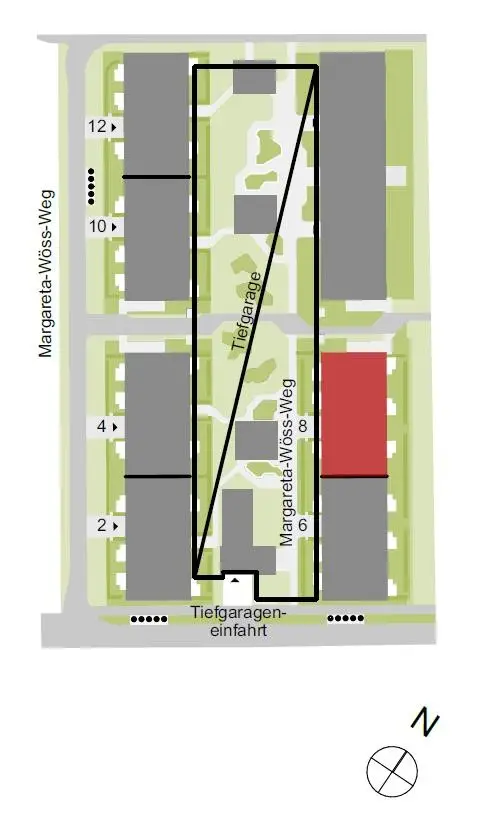Erstbezug nach Kernsanierung - Helle 3-Zimmer-Wohnung mit Balkon