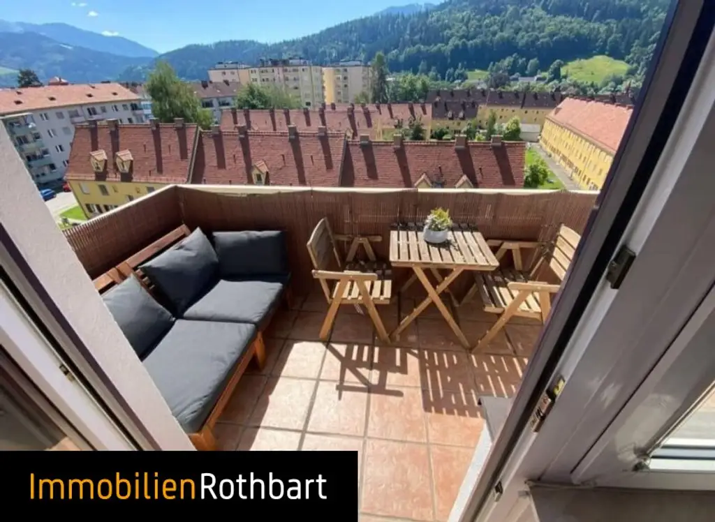 Wohnung mit Balkon in zentraler Lage von Bruck an der Mur
