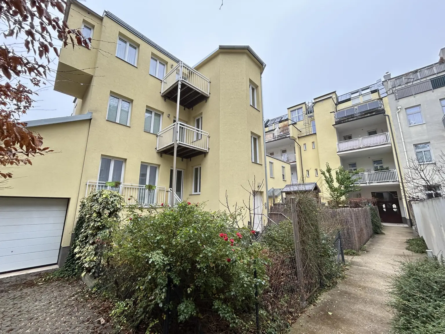 Wohnausanlage-Innenhof