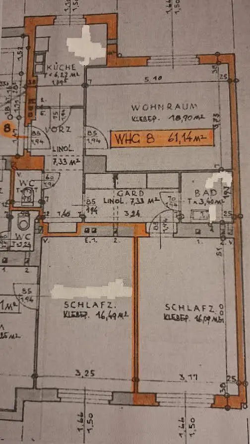 Jheringgasse : Helle 2-Zimmerwohnung nahe dem Auer Welsbach Park mit idealer Verkehrsanbindung - Vermietet bis 31.03.2029