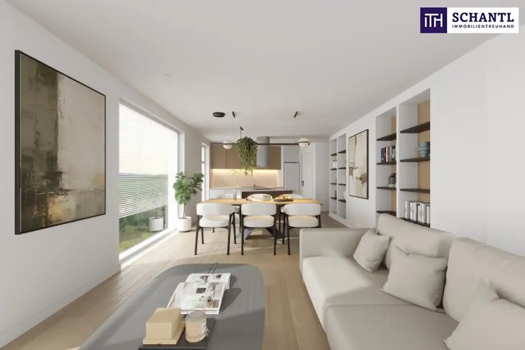 Top 1 im „frechen FRANZ!“ – Wohnen oder Arbeiten mit großzügiger Terrasse im Erdgeschoss