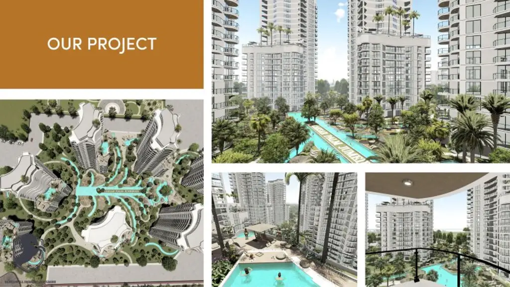 Caesar Palm Jumeirah – Studio mit Balkon in Resortanlage nahe Strand | Iskele/Boğaz