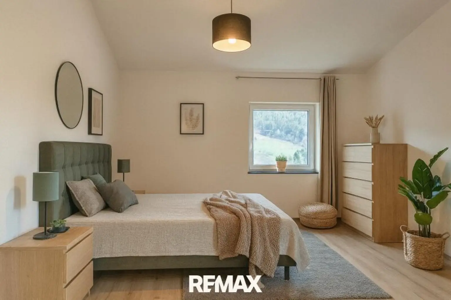 Wohnung - Visualisierung Schlafzimmer