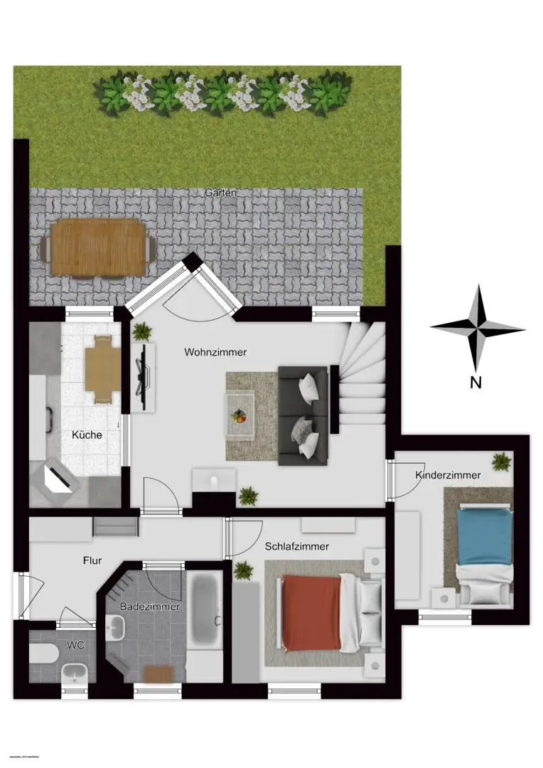 Grundriss Obergeschoss