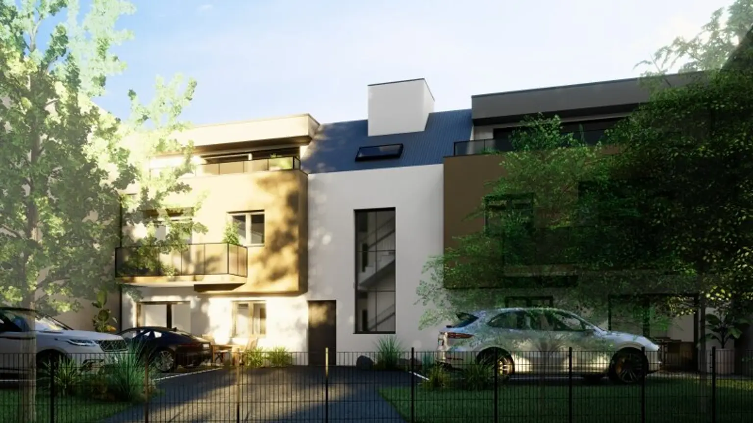 PROVISIONSFREI! Traumhafte Wohnung im DG - 2 Terrassen - Fitnessraum - PKW Stellplatz - Erstbezug nähe Donau