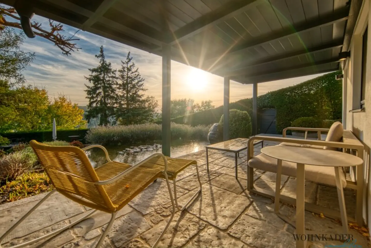 Exklusives Traumhaus zur Miete mit Panoramablick auf die Weinberge