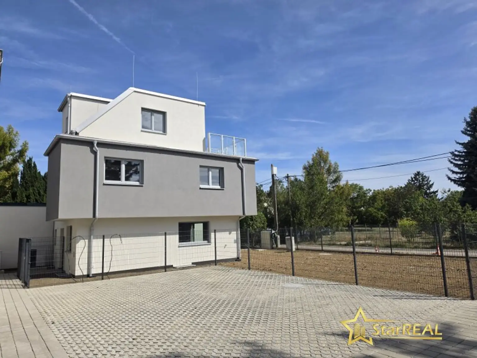 Haus 1 zur Übergabe bereit
