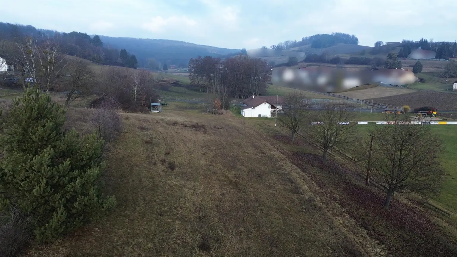 Drohneneansicht Westen