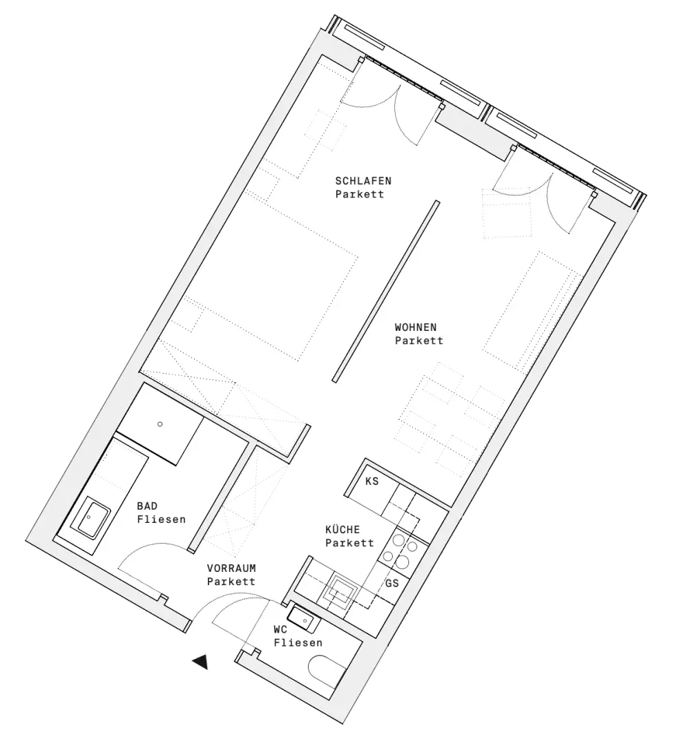 DC-FLATS: High-End-Apartment bei der UNO-City!! ERSTBEZUG!!