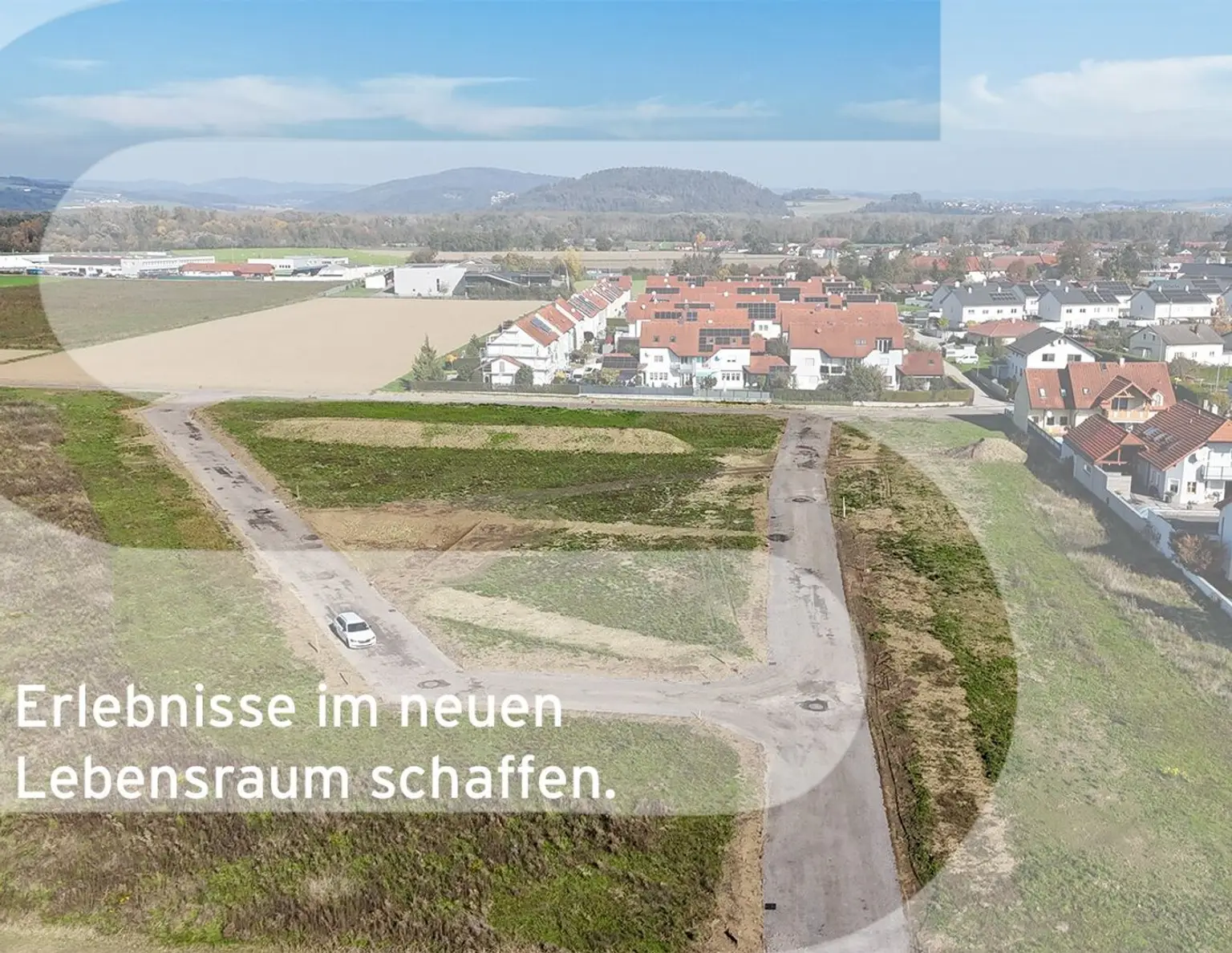 Schönes Baugrundstück Nr. 1110/45 für Doppelhausbebauung - Asten/Raffelstetten