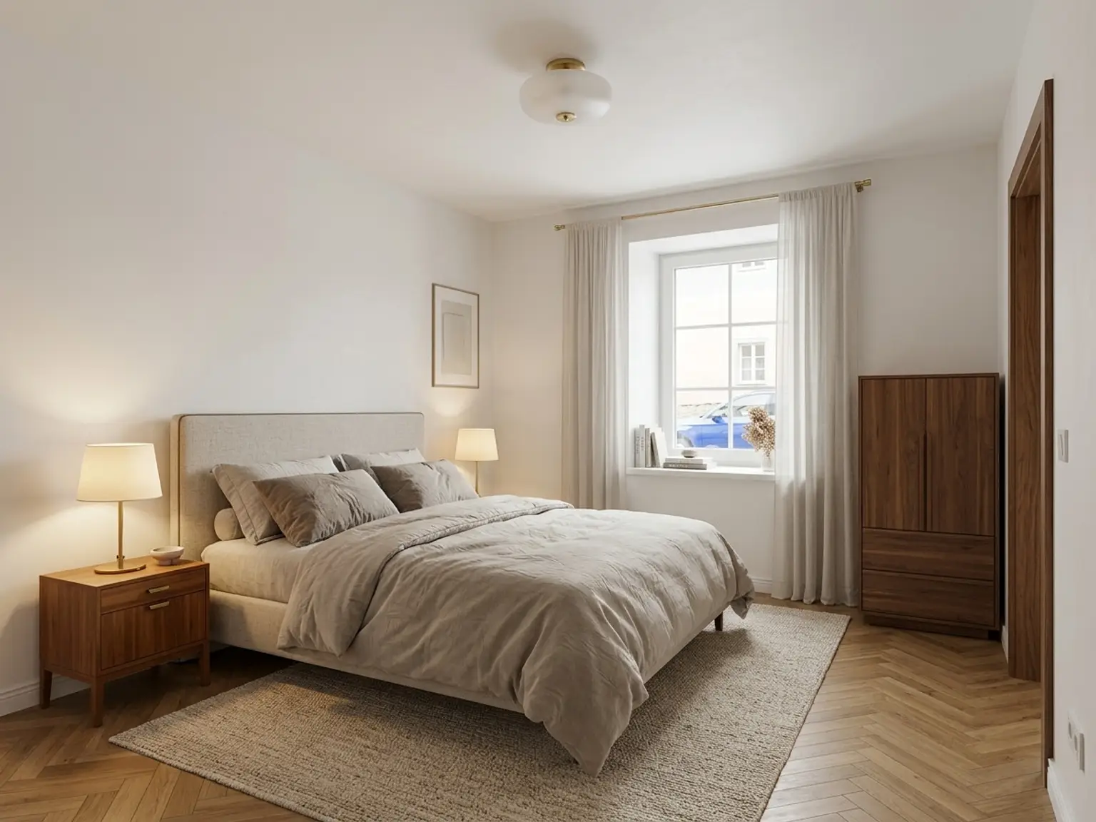 Zimmer Erdgeschoss ( Einrichtung Vorschlag mit KI)