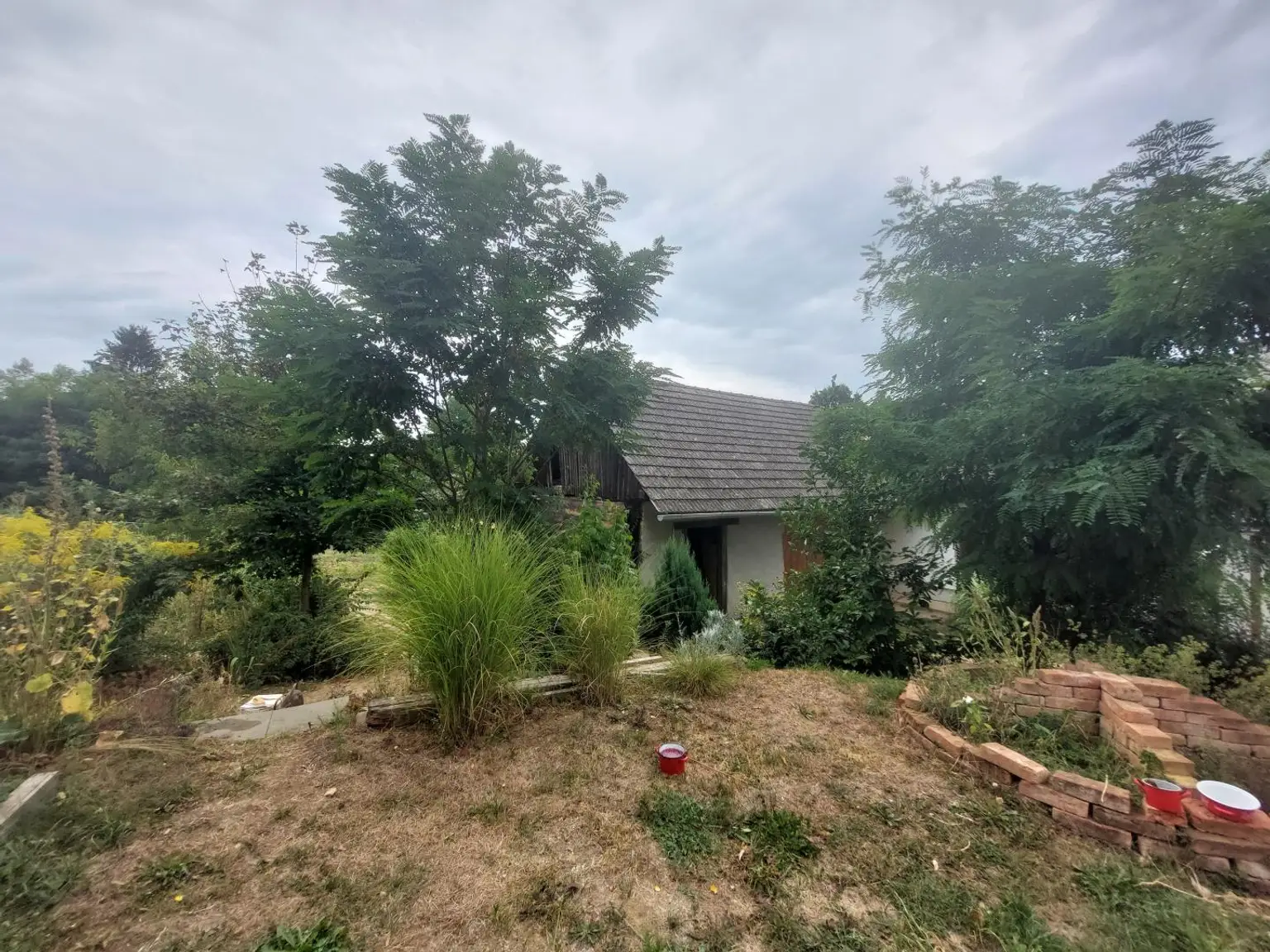 gartenseitige Haussicht