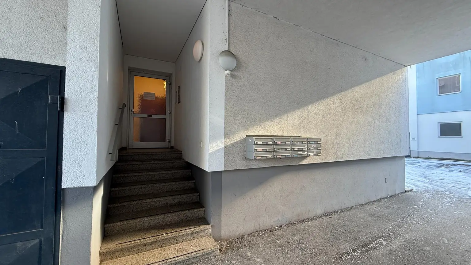 Eingang zum Stiegenhaus