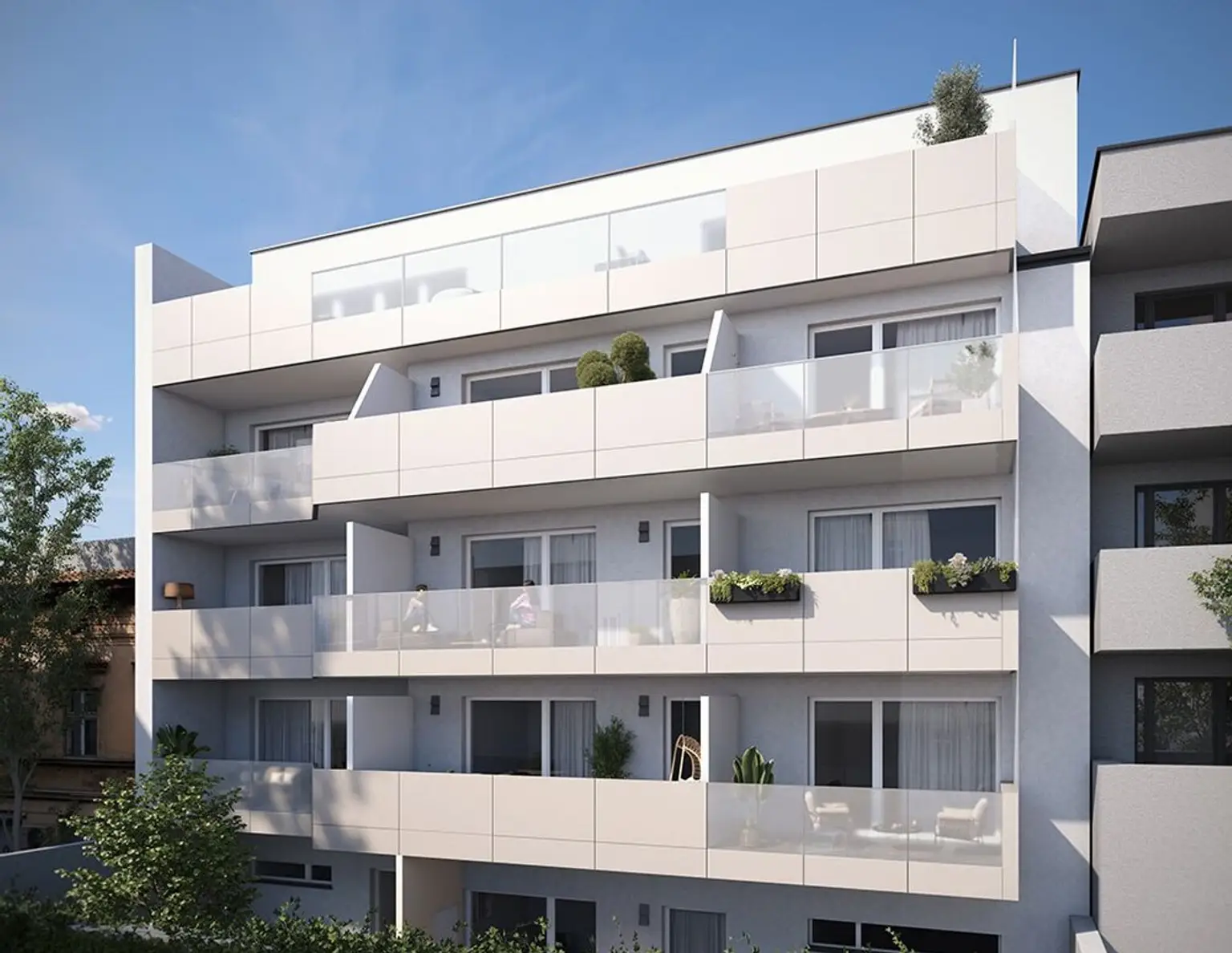 L30. DAS LEDERERHAUS - Top 09 - Kompakte Stadtwohnung mit großem Balkon