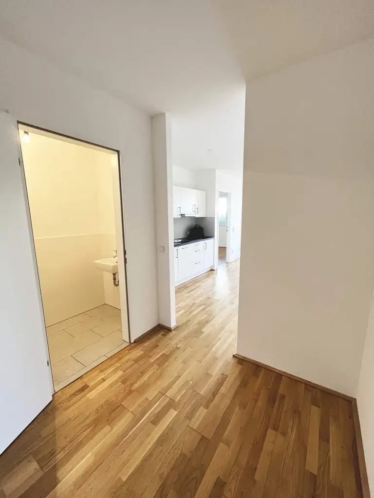 Wohnen im Zentrum von St. Pölten - Neubauwohnung mit 2 Zimmern und Freifläche!