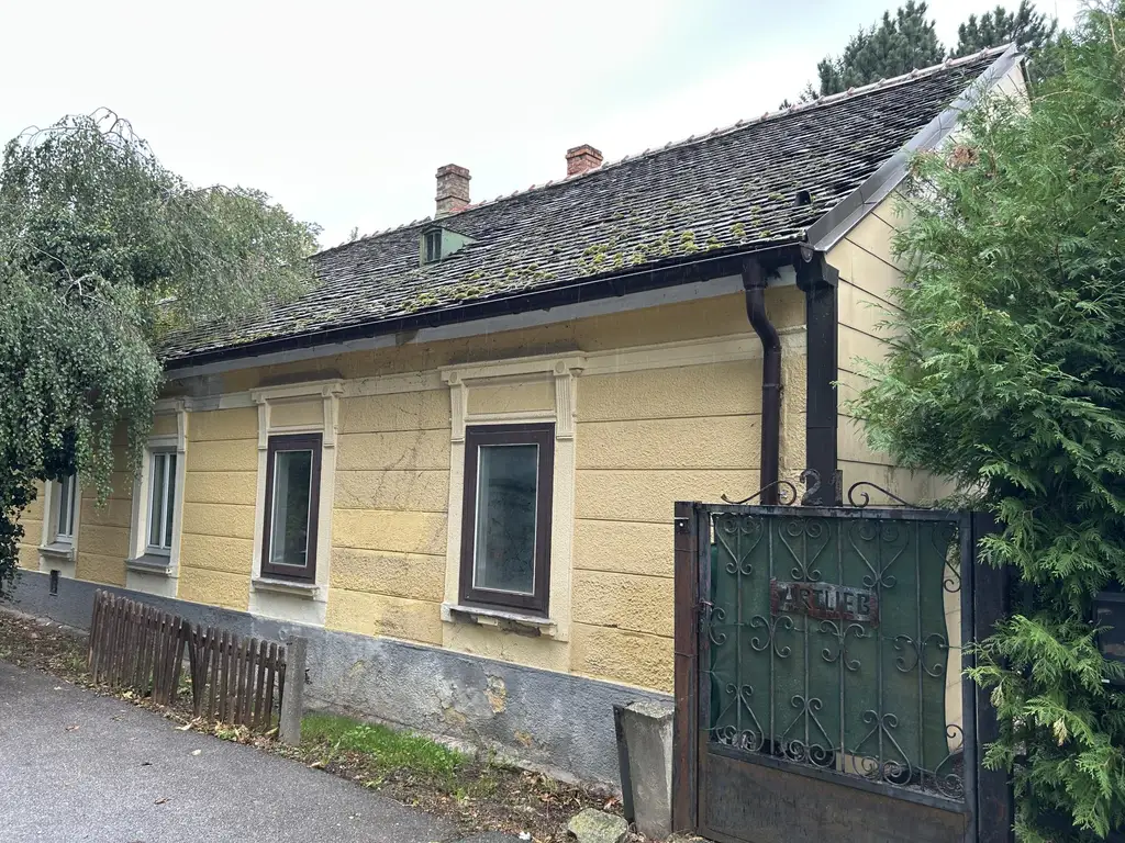 Exklusives Grundstück in Langenzersdorf mit Altbestand