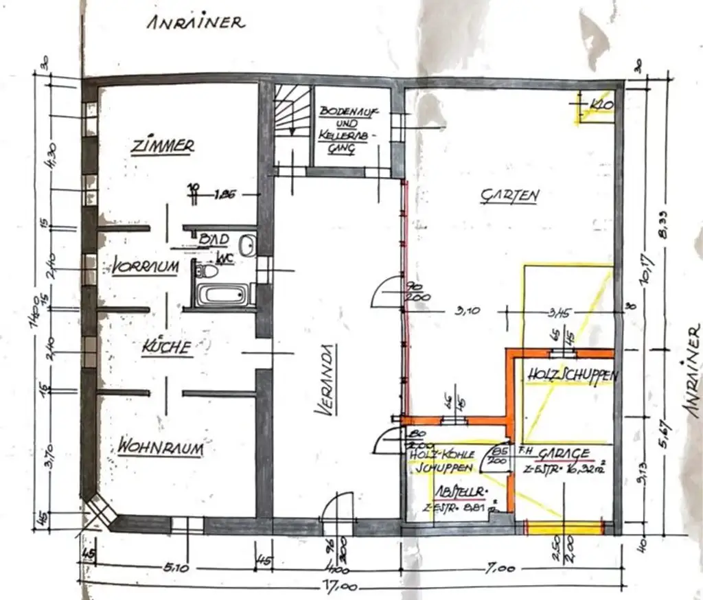 Charmante Liegenschaft mit Ausbau- und Neubaupotential im Herzen von Guntramsdorf