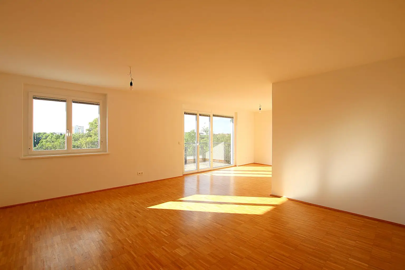 Panoramablick beim Park - großzügige 3-Zimmer Wohnung in Bestlage:  grün, ruhig, hell!