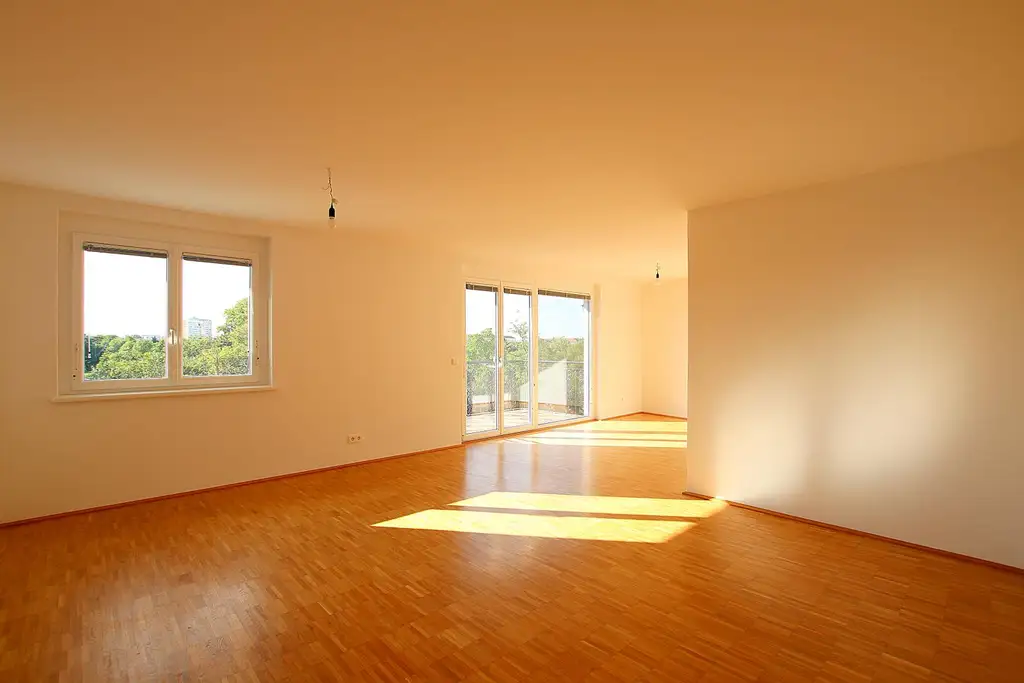 Panoramablick beim Park - großzügige 3-Zimmer Wohnung in Bestlage:  grün, ruhig, hell!