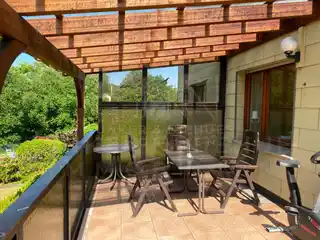 Überdachte Terrasse