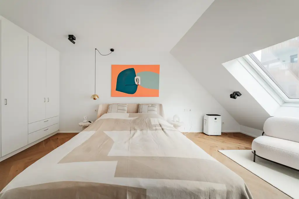 Exklusives Maisonette-Apartment; Modernes Wohnen auf zwei Ebenen