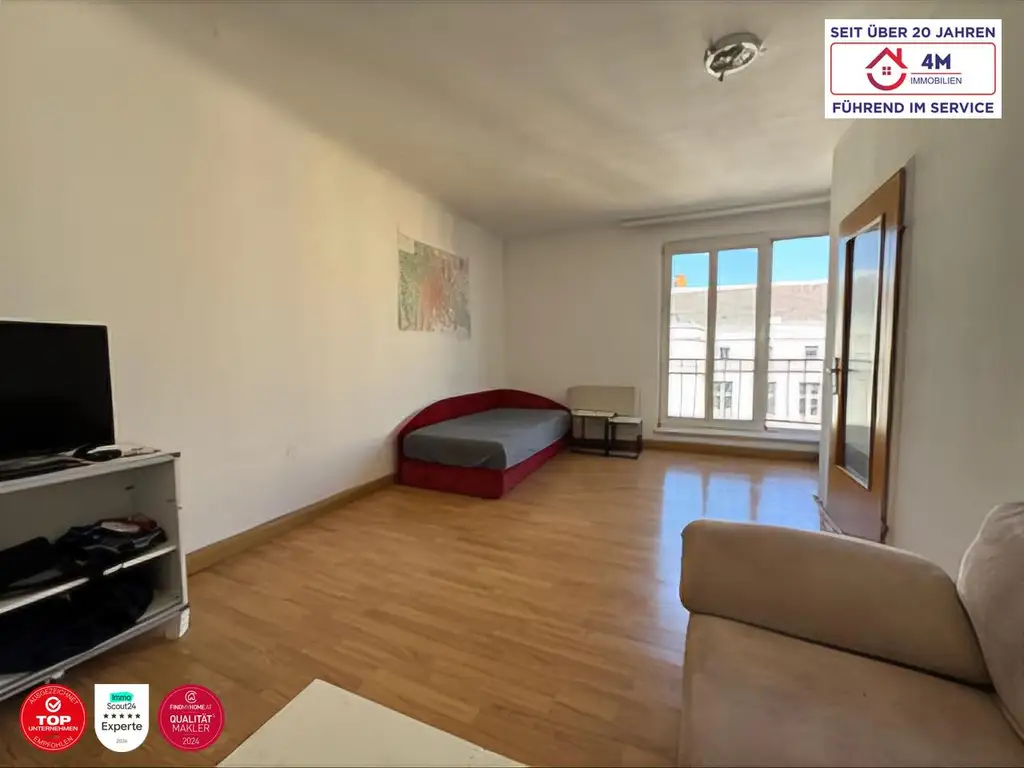 PREISHIT: 3 separate Zimmer mit perfekter Anbindung und sehr niedrigen Betriebskosten
