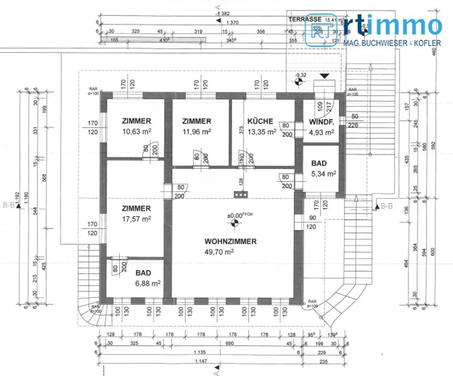 HELLE UND GROSSZÜGIGE 4 ZIMMERWOHNUNG IN IDYLLISCHER LAGE  MIT GARTEN UND GARAGENPLATZ- PROVISIONSFREI