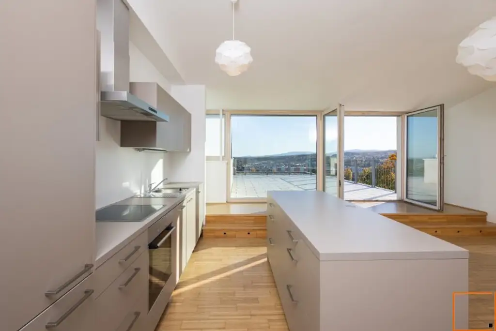 Dachterrassen-Maisonette mit 3 Schlafzimmern und sensationellem Weitblick