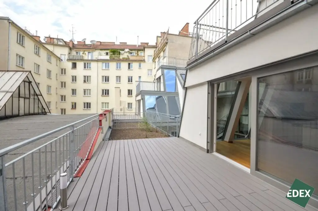 Klimatisierte 3-Zimmer-Maisonette mit Terrasse