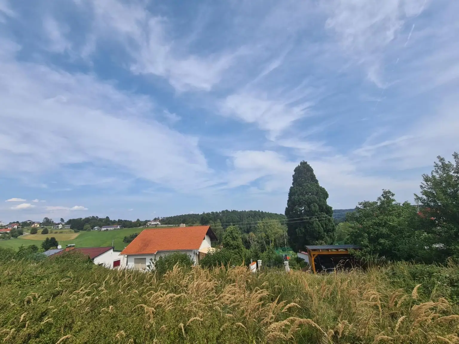 Bauträgergrundstück mit Baubescheid auf der Laßnitzhöhe - Aussichtslage