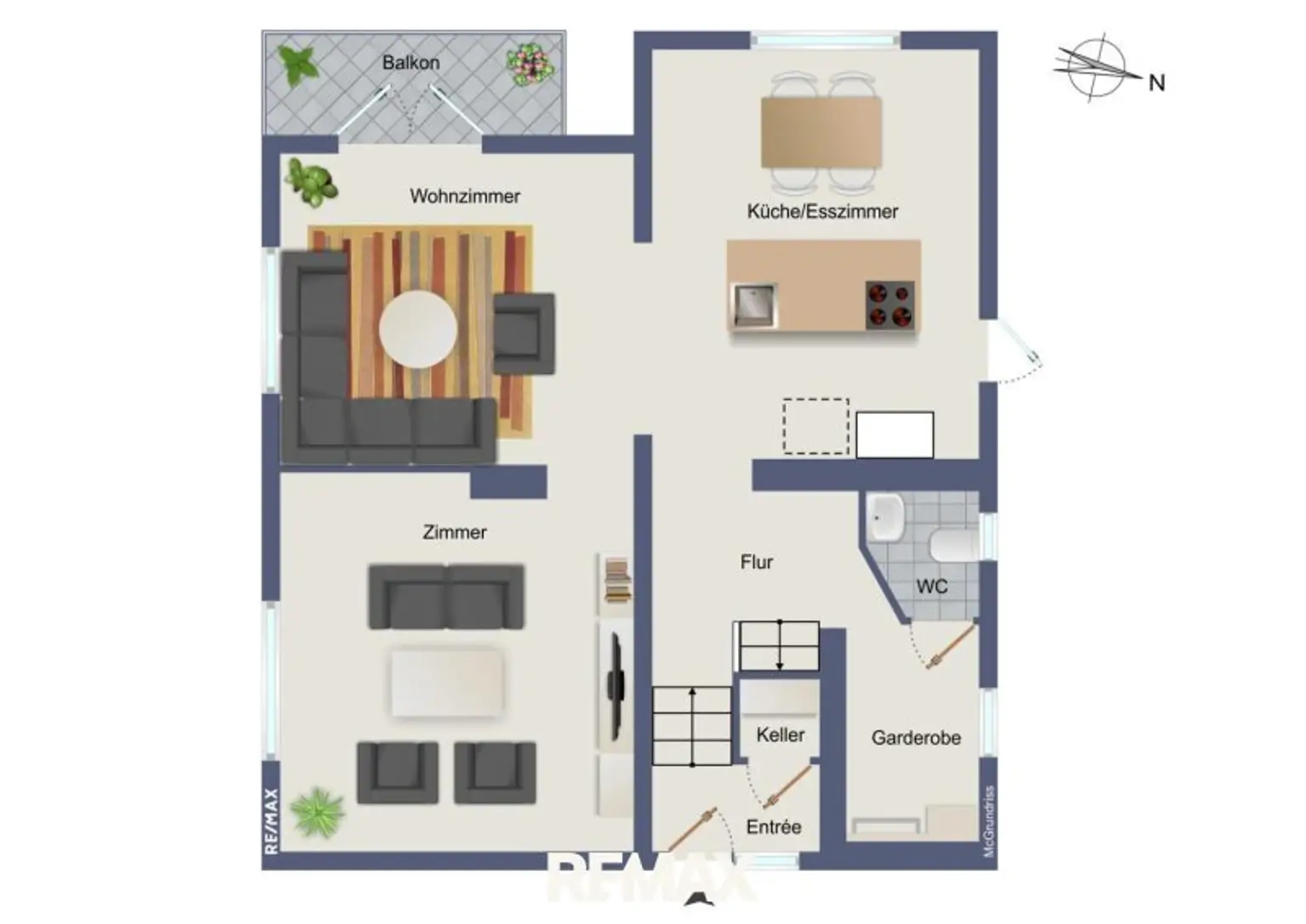 Grundriss EG (schematisch)
