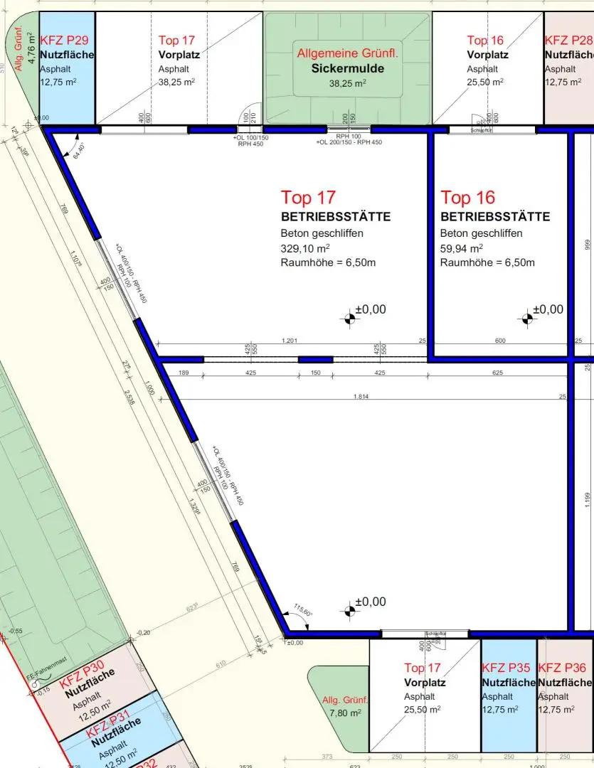 SOFORTBEZUG! Betriebs-/Produktions- oder Lagerhalle mit ca. 329 m² Fläche in Buchkirchen bei Wels zu vermieten (Top 17)