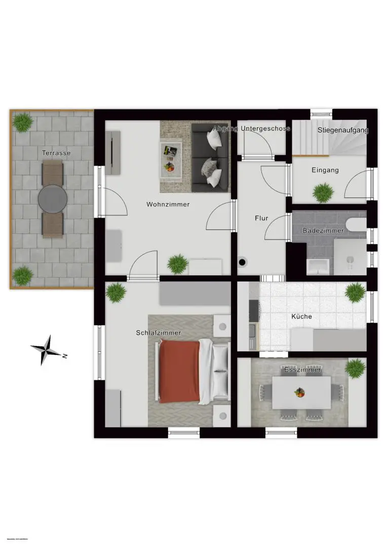 Grundriss Erdgeschoss