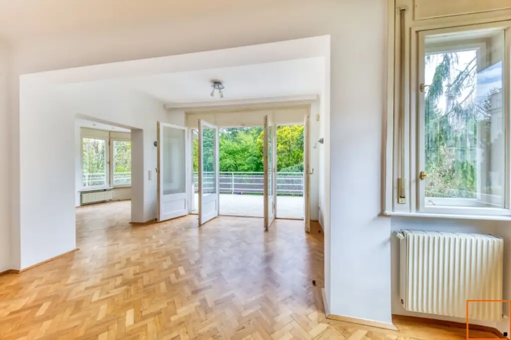 Bauhausvilla in zentraler Grinzinger Bestlage