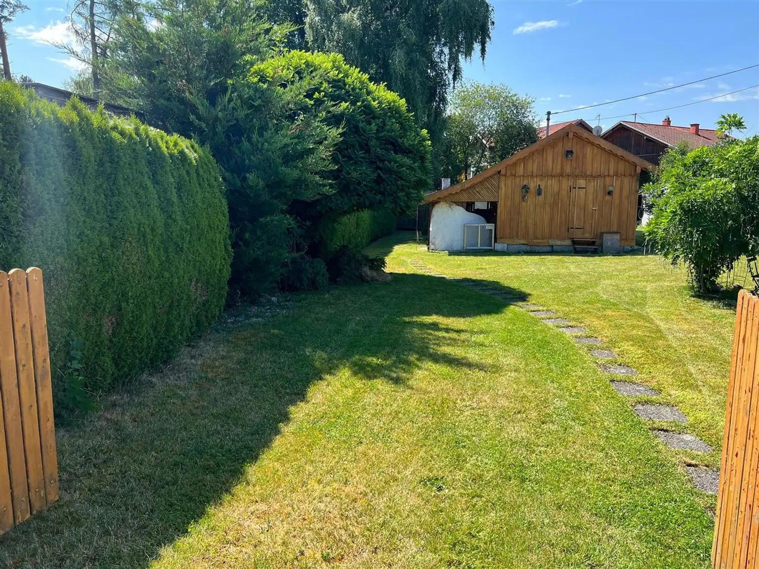 Idyllisches Freizeitgrundstück mit Gartenhütte in Forchtenau