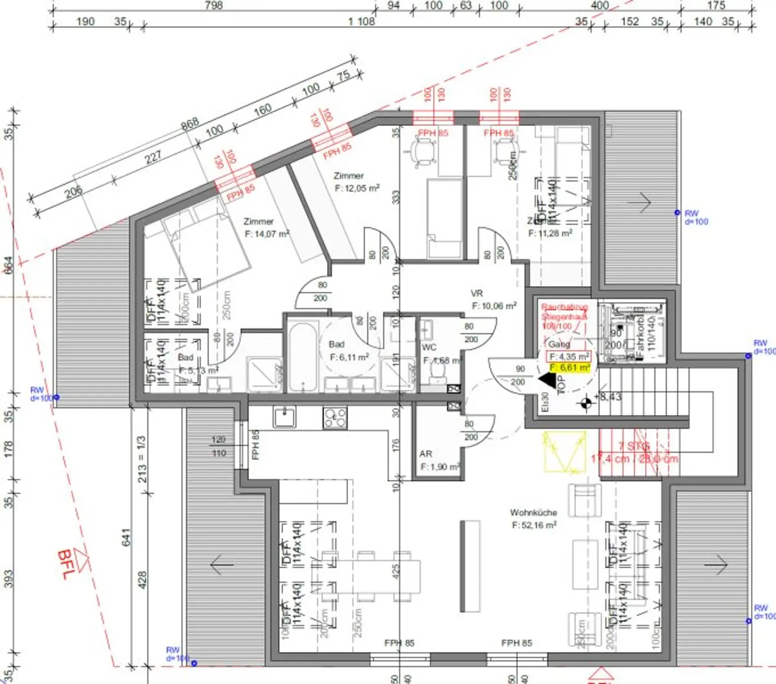 "Provisionsfrei" Traumhafte Dachterrassenwohnung mit Fernsicht in Top-Lage - Erstbezug mit Tiefgarage