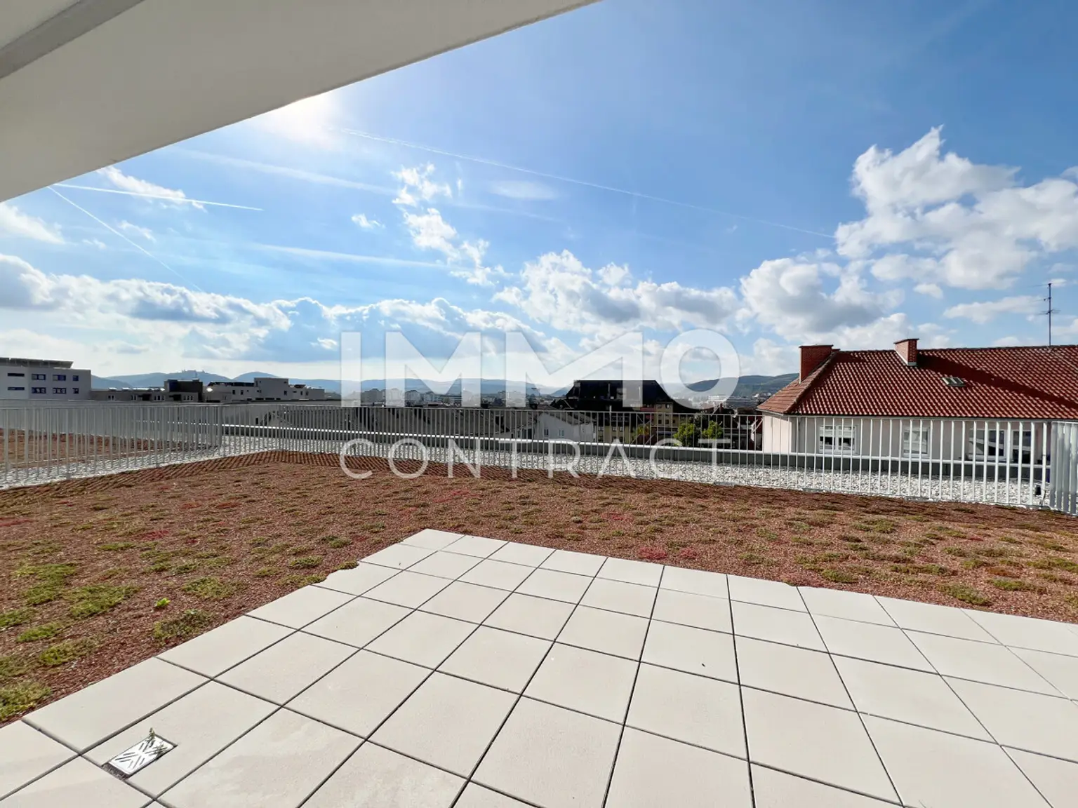 114,89qm 4ZI- PENTHOUSE 26,95qm Terrassen, 78qm Gründach, 28,01qm Balkon